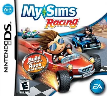 MySims - Racing (USA) (En,Fr,Es) box cover front